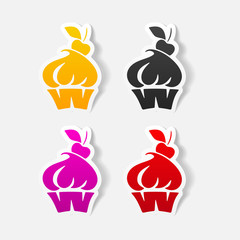 realistic design element: cake