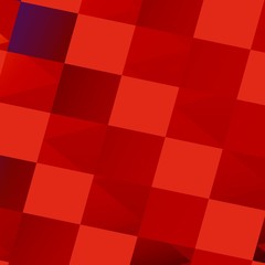 Abstract Red Bathroom Tiles - Tile Art Background
