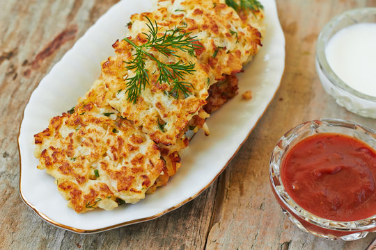 Fried Cauliflower Fritters