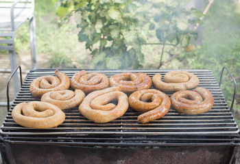 Sai Aua (Notrhern Thai Spicy Sausage ) ,Chiang Mai , Thailand