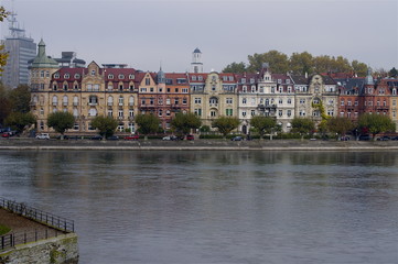 Musikerviertel bei Abenddämmerung