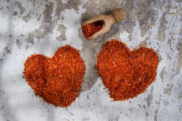 The heart of chilli