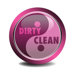 Dirty and clean symbol
