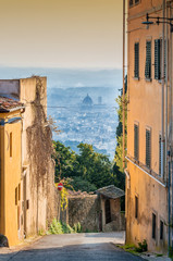 panoramic view of Florence from Fiesole