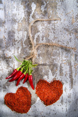 The heart of chilli