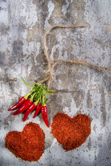 The heart of chilli