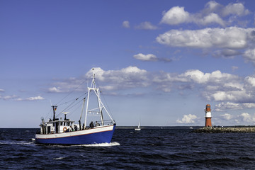 Fischkutter auf der Ostsee