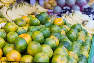 Limes at a traditional Taiwanese market
