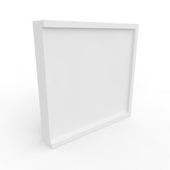 Blank white box for gifts and products