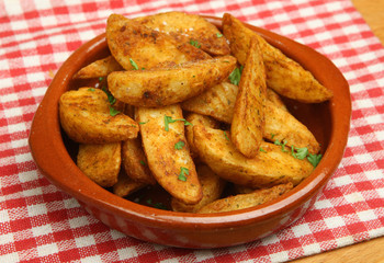 Spicy Potato Wedges