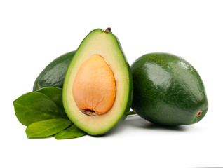 avocado isolated