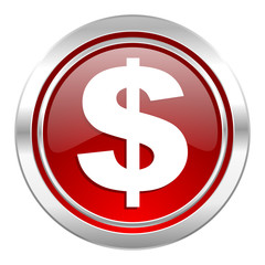 Fototapeta premium dollar icon, us dollar sign