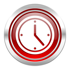 time icon, watch sign