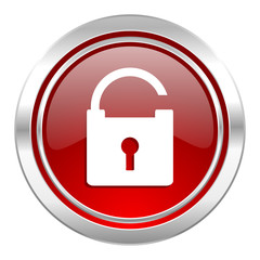padlock icon, secure sign