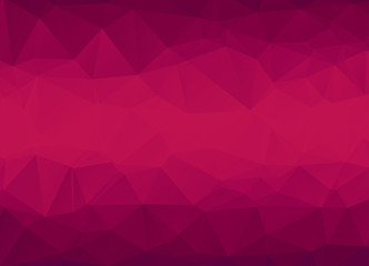 Fototapeta premium Geometric triangles background, polygonal design
