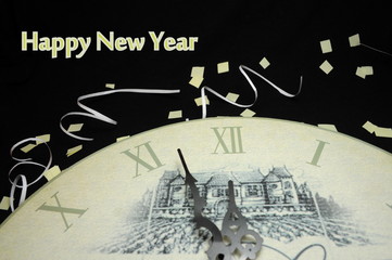 Happy New Years Eve Celebration Countdown Clock