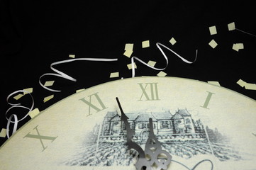 Happy New Years Eve Celebration Countdown Clock