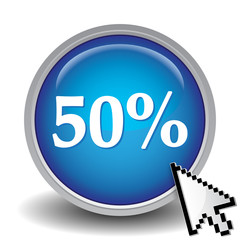 50 PERCENT ICON