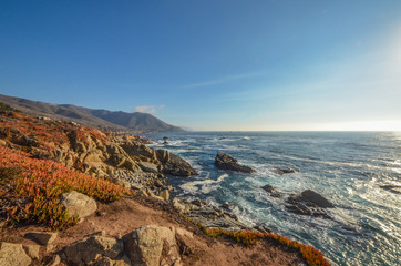 Pacific coast, Big Sur, California