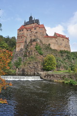 Burg Kriebstein Hochformat