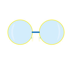 yellow frame sunglasses