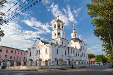 Fototapeta na wymiar Church in Irkutsk, Russia