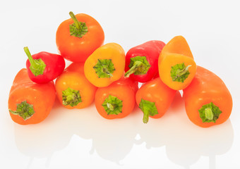 Multicolored Mini Sweet Bell pepper