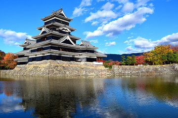 Naklejka premium 松本城