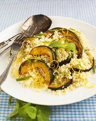 Roasted pumpkin and couscous salad