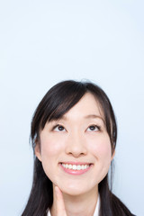 Fototapeta premium 考える女性