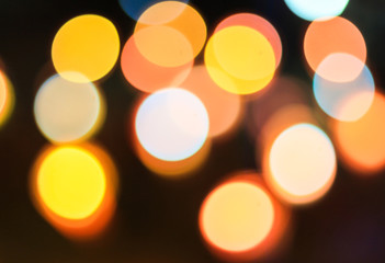 Bokeh light background