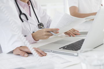 Work in the medical office
