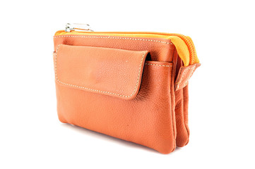 Handbag leather