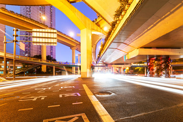 moving car with blur light