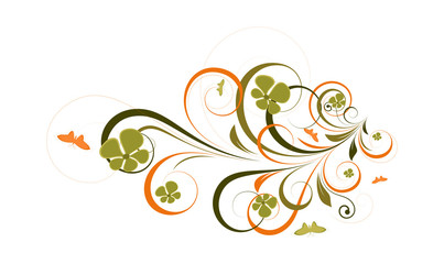 Organic Decorative Flourish Design