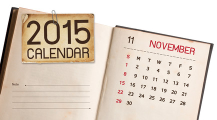 Calendar 2015 November