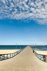 Fototapeta premium Marine pier in Palanga.