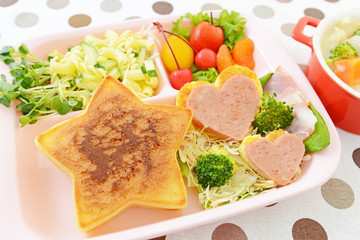 美味しそうな朝食