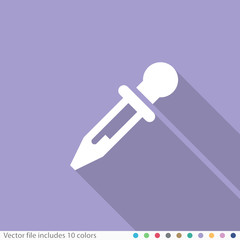 Flat Long Shadow Icon