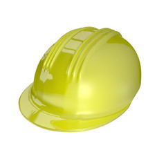 Fototapeta premium 3d render of a safety helmet
