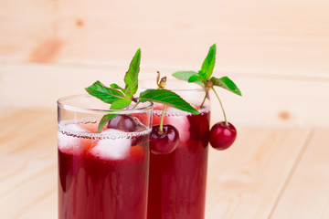 red fruit cocktail