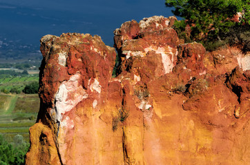 ochres of Roussillon