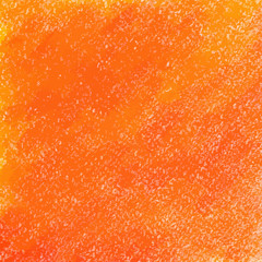 Orange pastel crayon vector background
