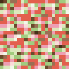 Colorful Warm Toned Triangles - Abstract Background - Vector