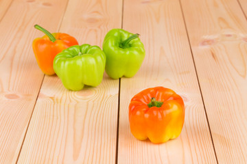 Composition of different peppers.