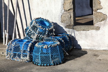 Casiers de pêche.