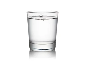 Fotobehang Water water glas