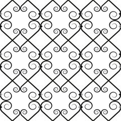 Fototapeta premium wrought iron pattern