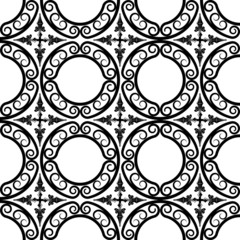 wrought iron pattern