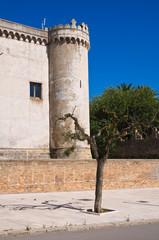 Ducal Castle of Torremaggiore. Puglia. Italy.